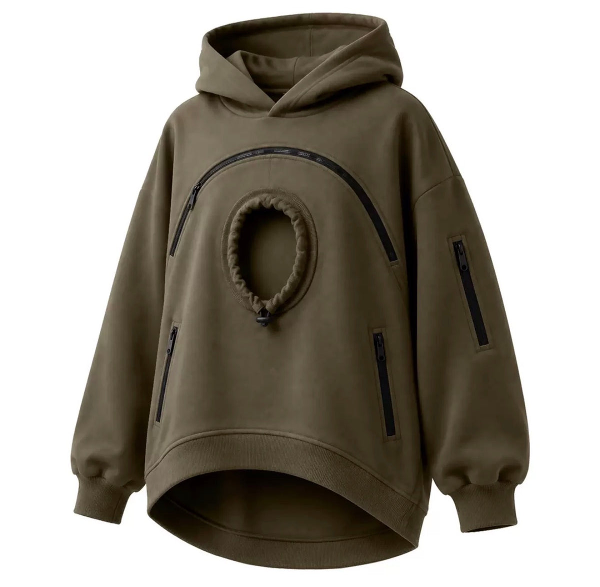 Cozy Pup Pocket Sweatshirt