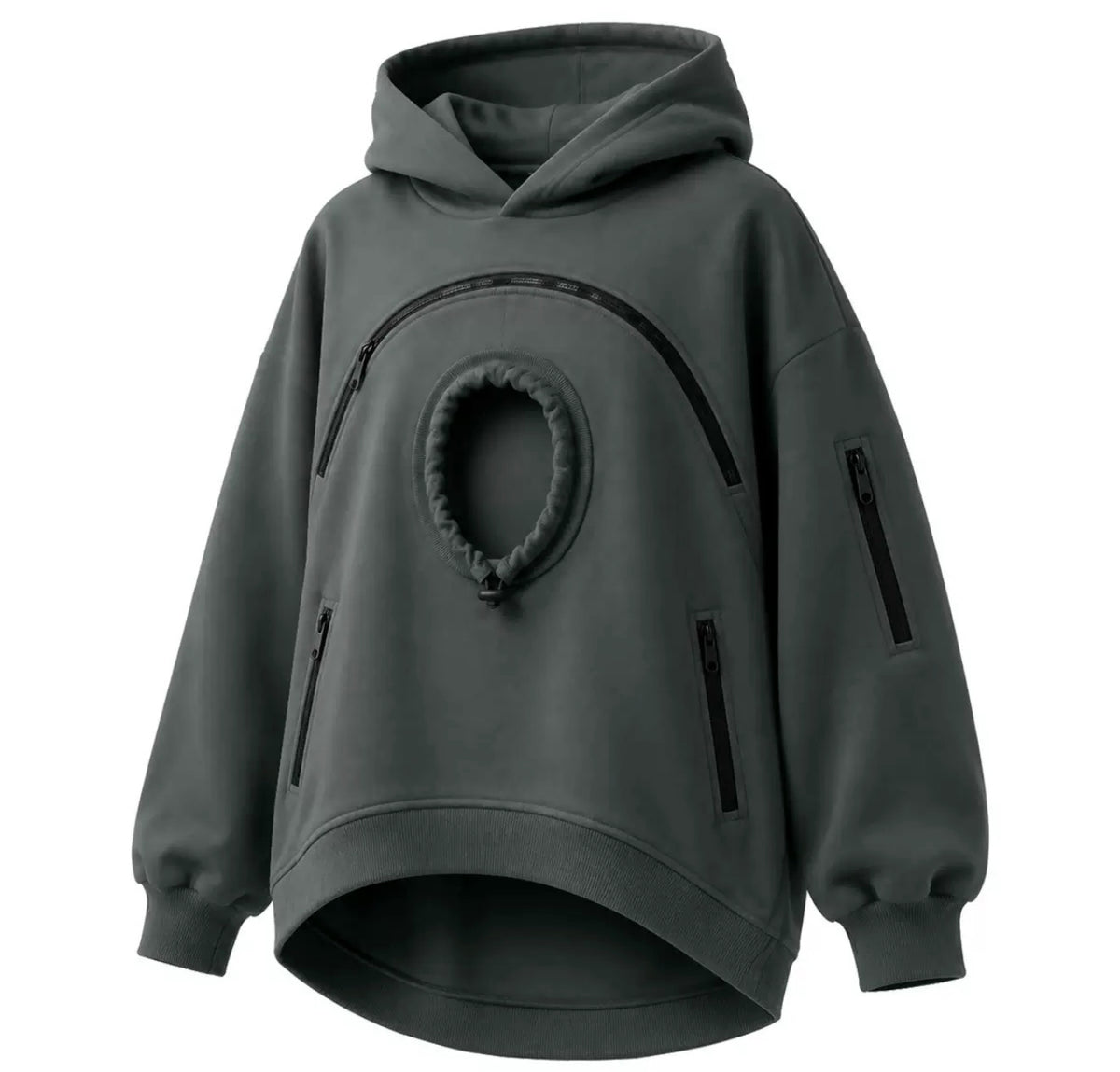 Cozy Pup Pocket Sweatshirt