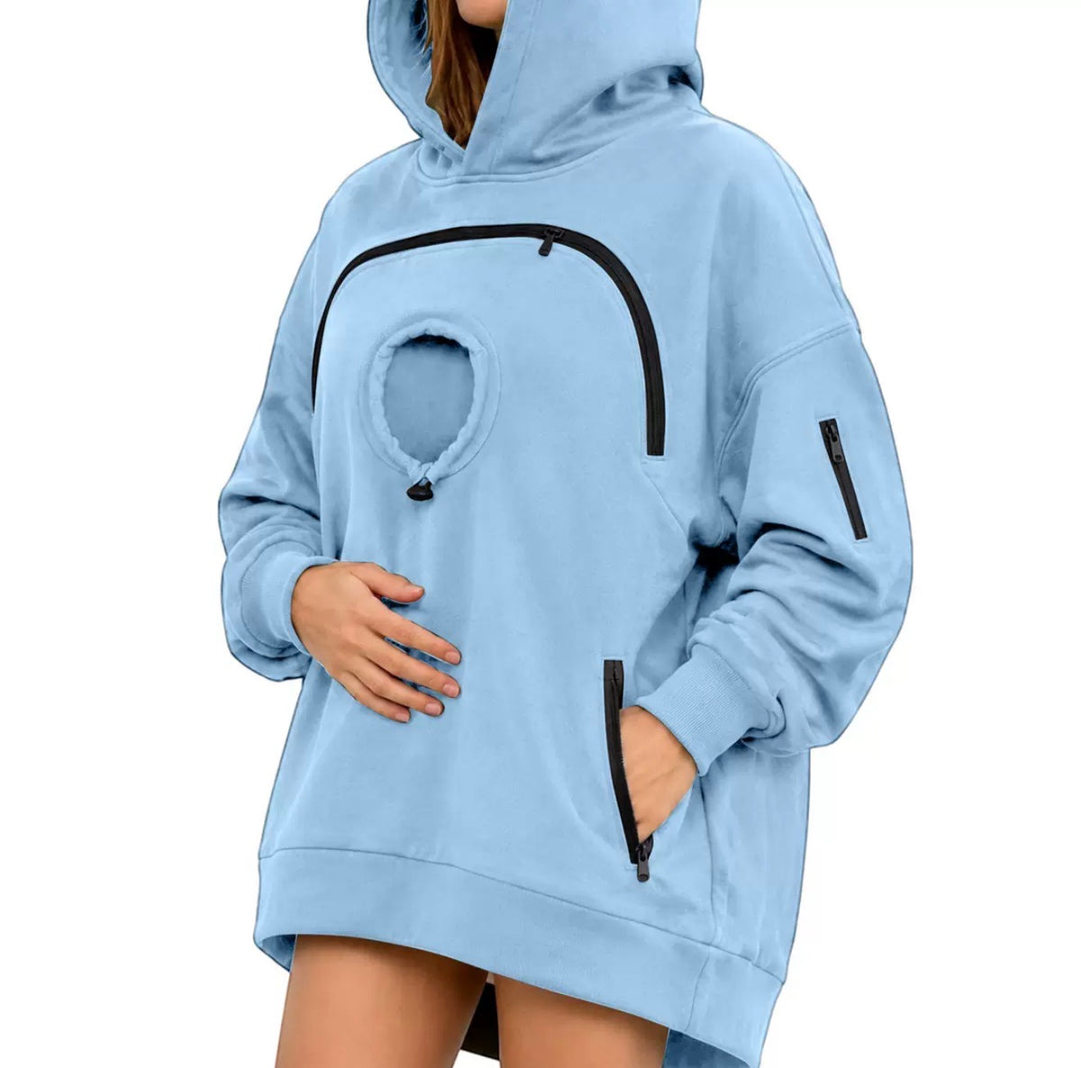 Cozy Pup Pocket Sweatshirt